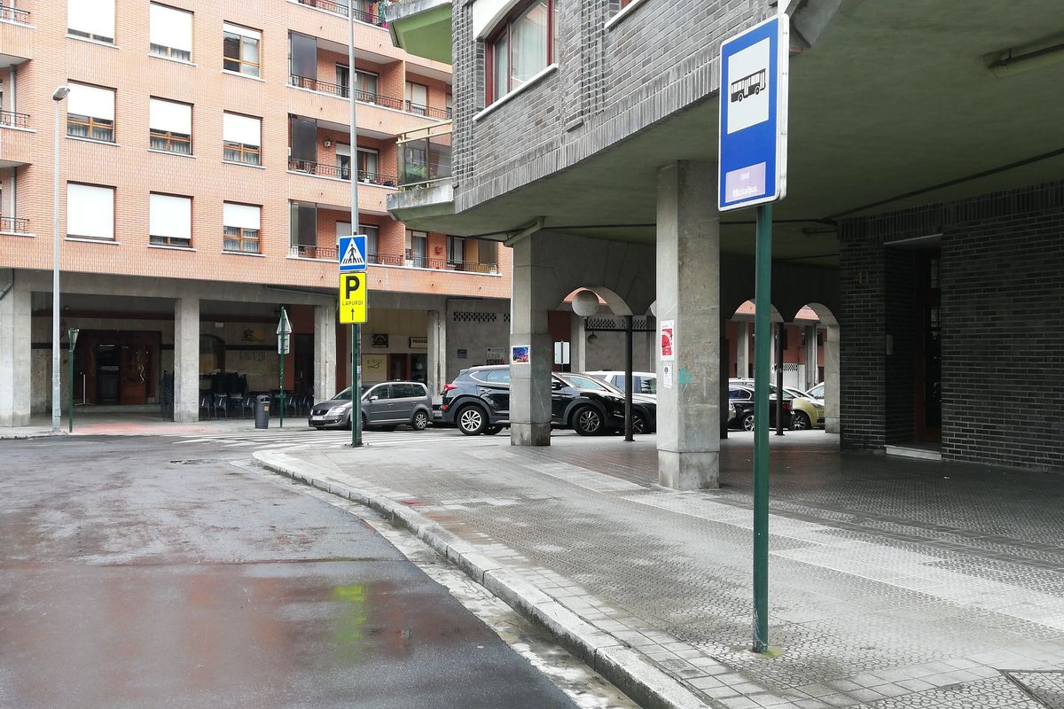Plaza de Altzadi, en Galdakao